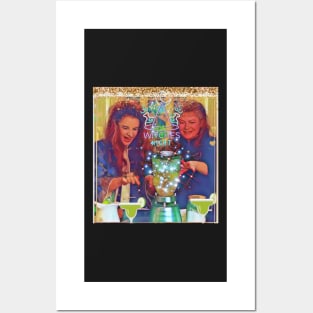 Witches, drinks, practical magic, midnight margaritas Posters and Art